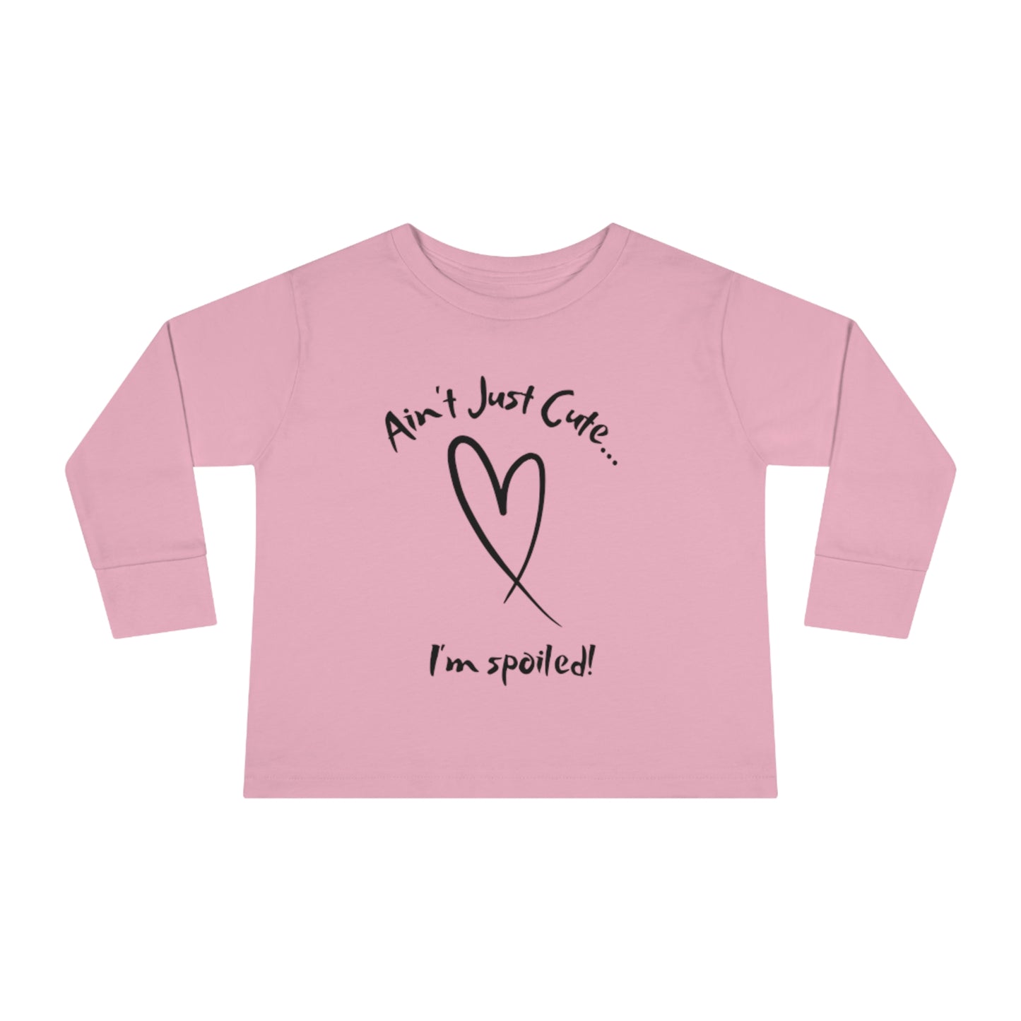 "Spoiled" Toddler Long Sleeve Tee