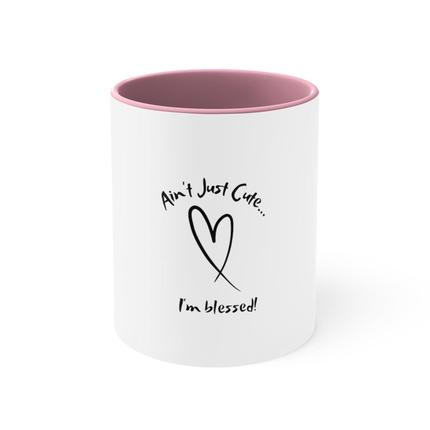 "Blessed" 2 Tone Coffee Mug, 11oz