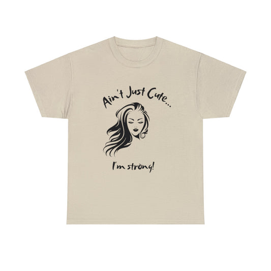 "Strong" Goddess Heavy Cotton Tee