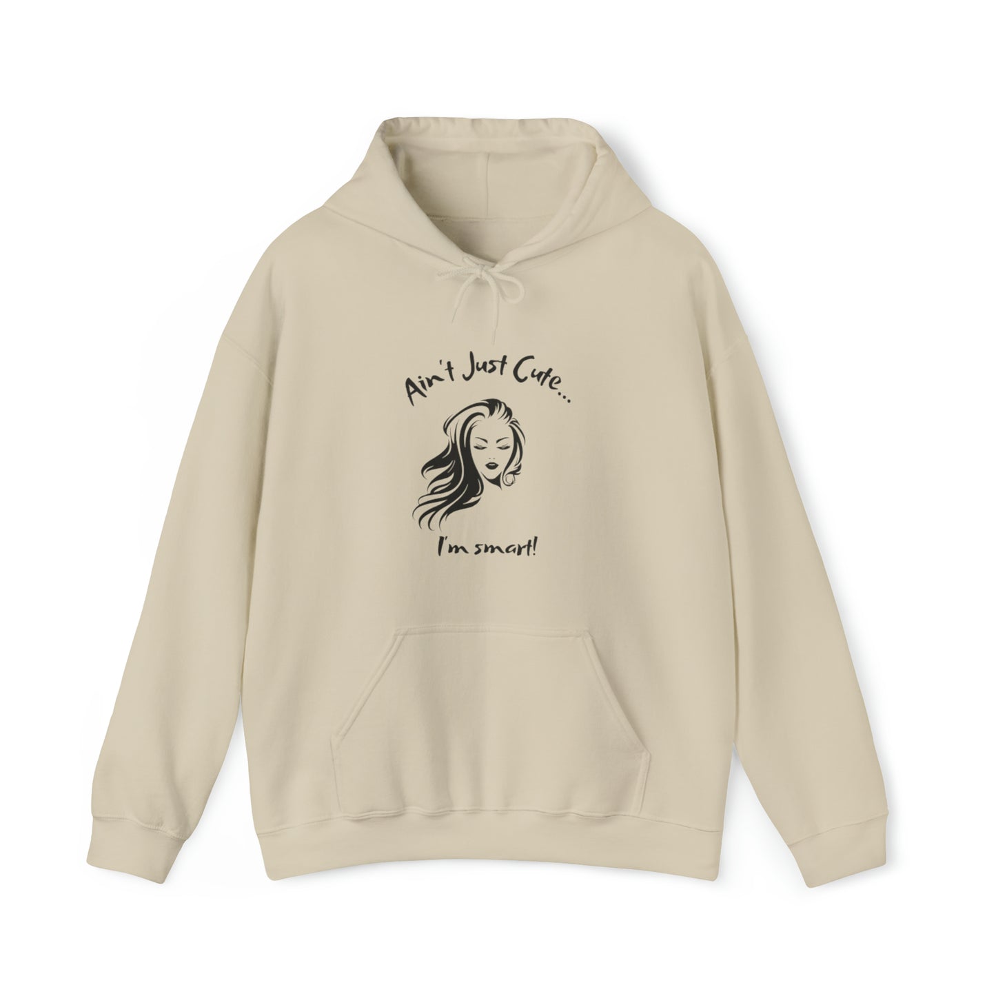 "Smart" Goddess - Heavy Blend™ Hooded Sweatshirt