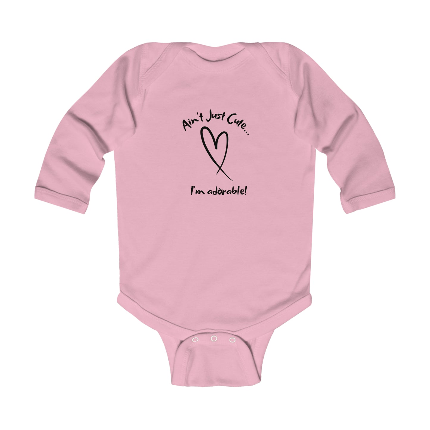 "Adorable" - Infant Long Sleeve Bodysuit