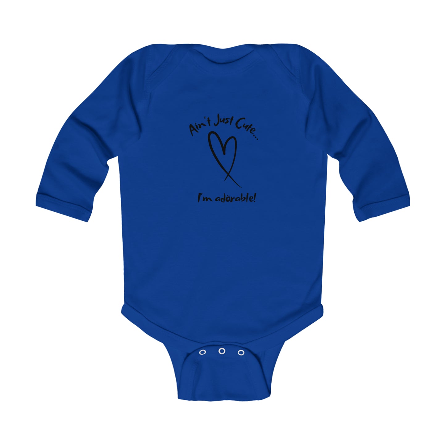 "Adorable" - Infant Long Sleeve Bodysuit