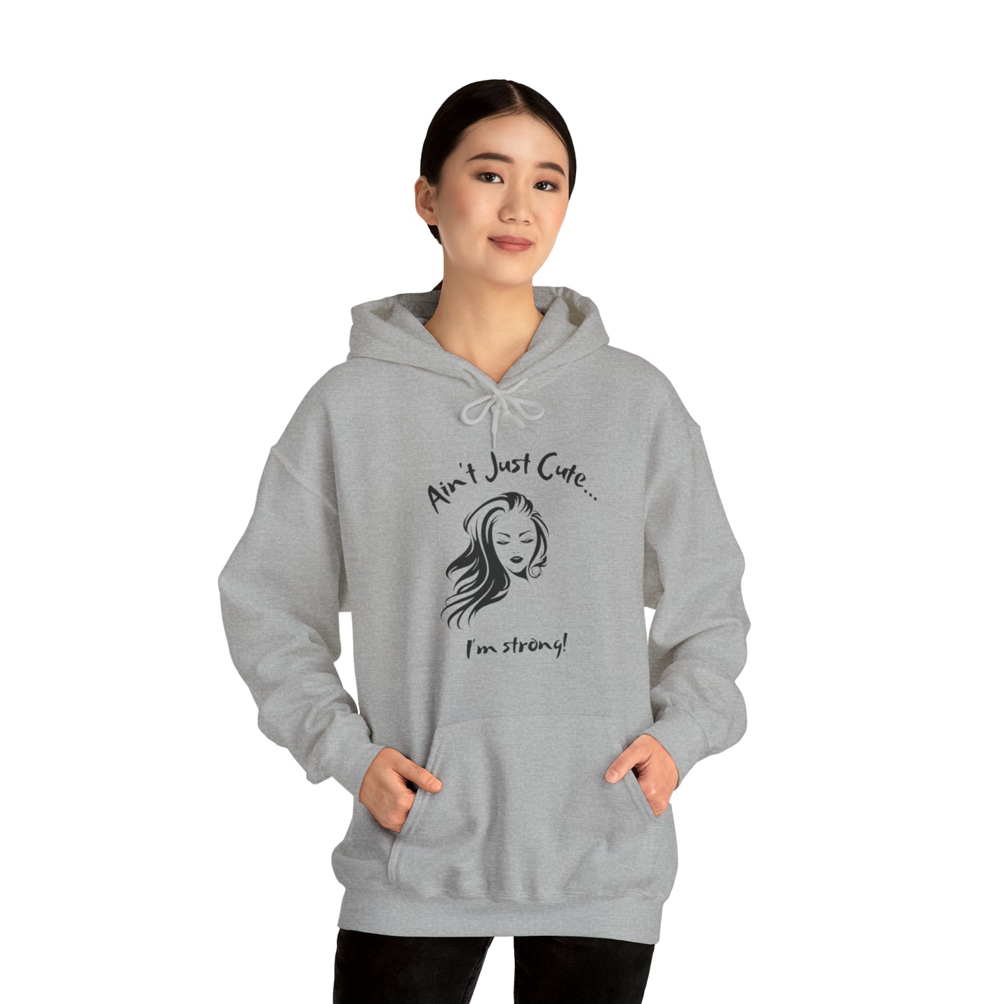 "Strong" Goddess - Heavy Blend™ Hooded Sweatshirt - Limited Edition