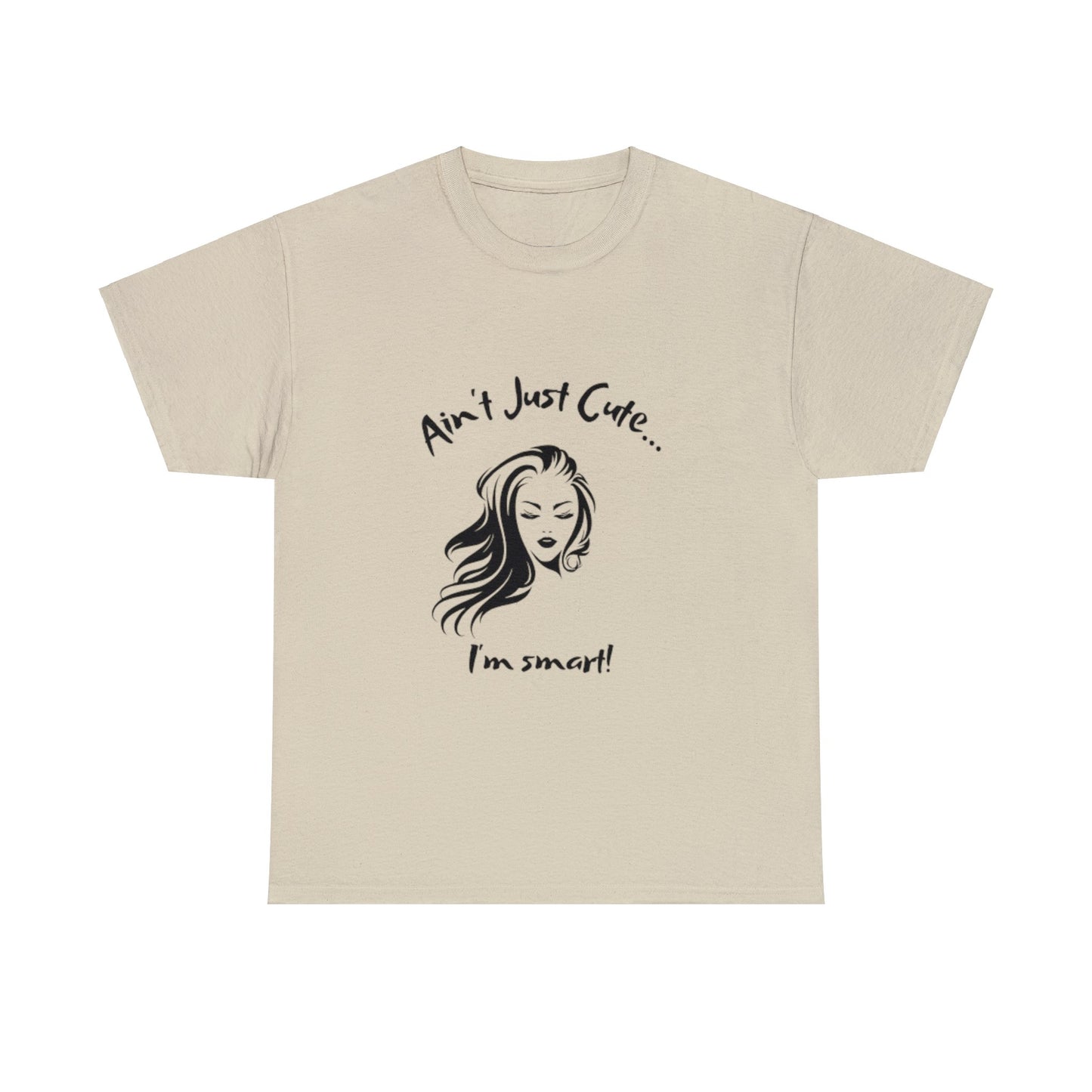 "Smart" Goddess -Heavy Cotton Tee