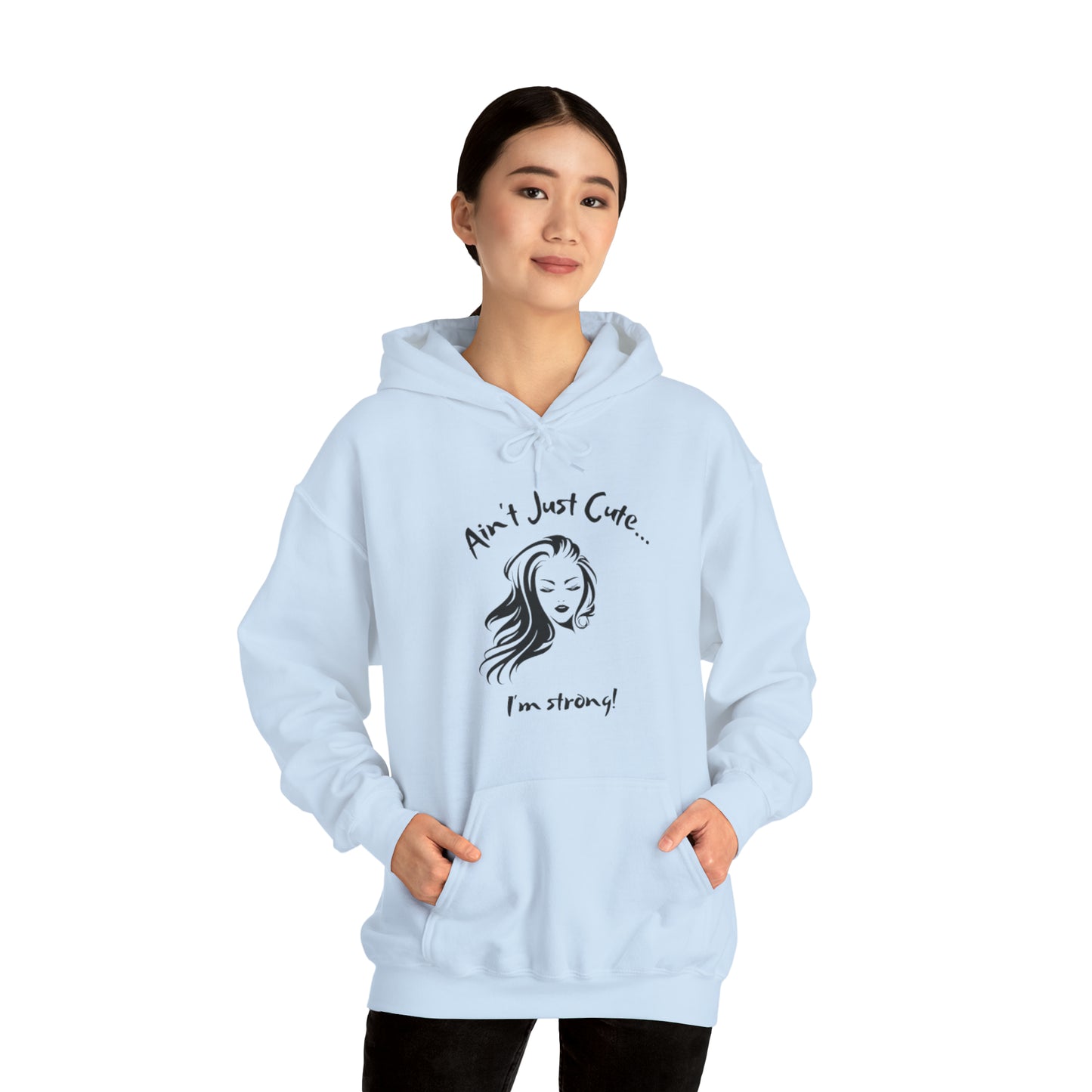 "Strong" Goddess - Heavy Blend™ Hooded Sweatshirt - Limited Edition