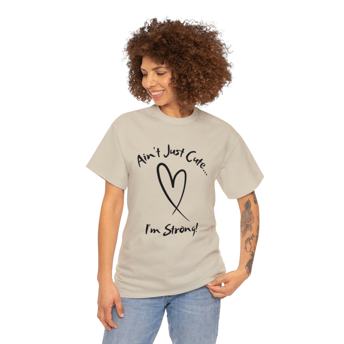 "Strong" - Unisex Heavy Cotton Tee