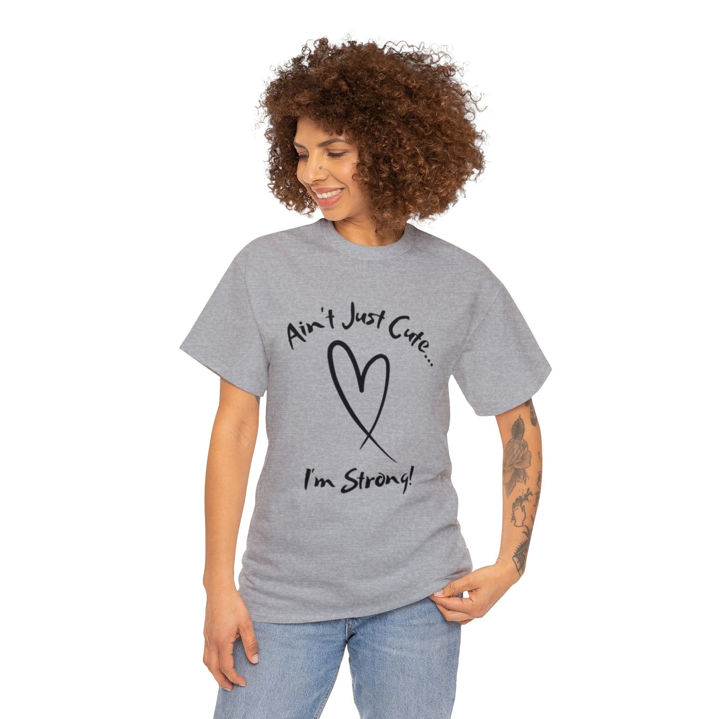 "Strong" - Unisex Heavy Cotton Tee