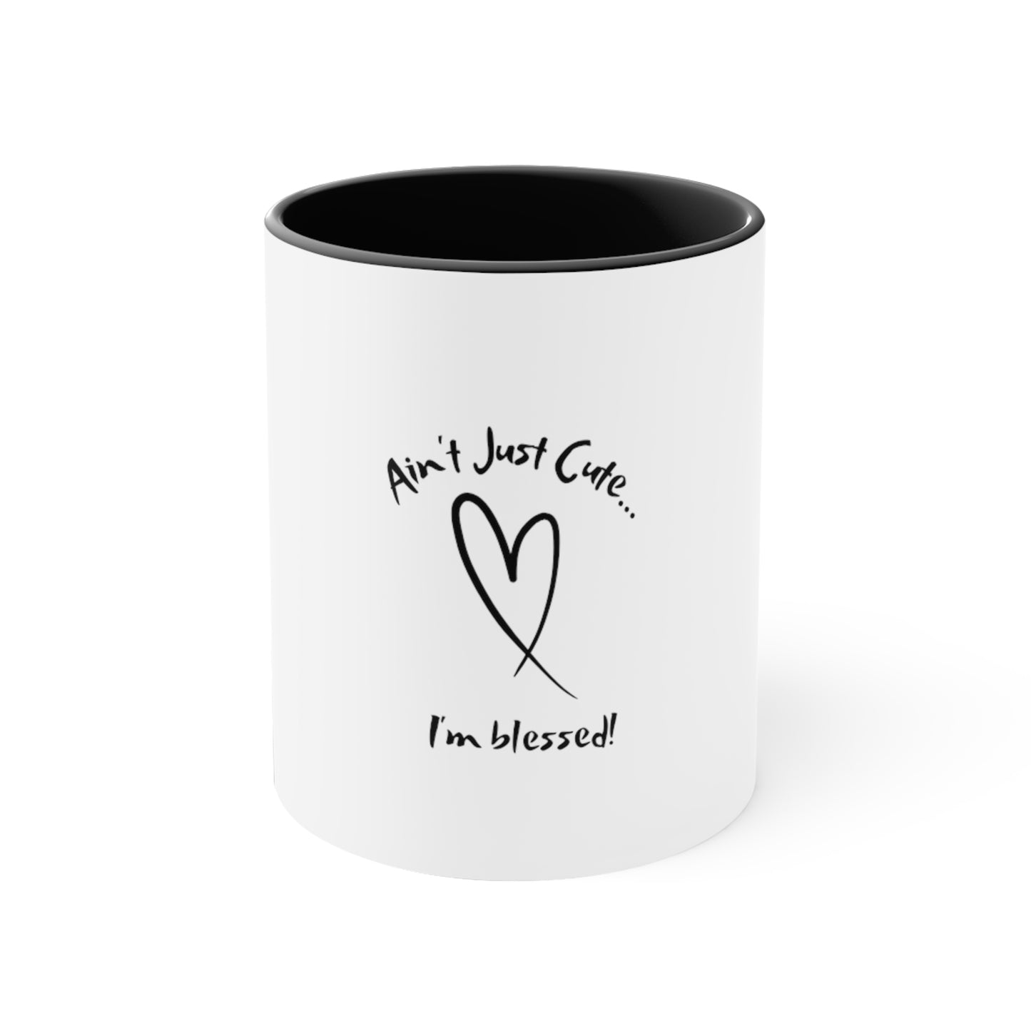 "Blessed" 2 Tone Coffee Mug, 11oz