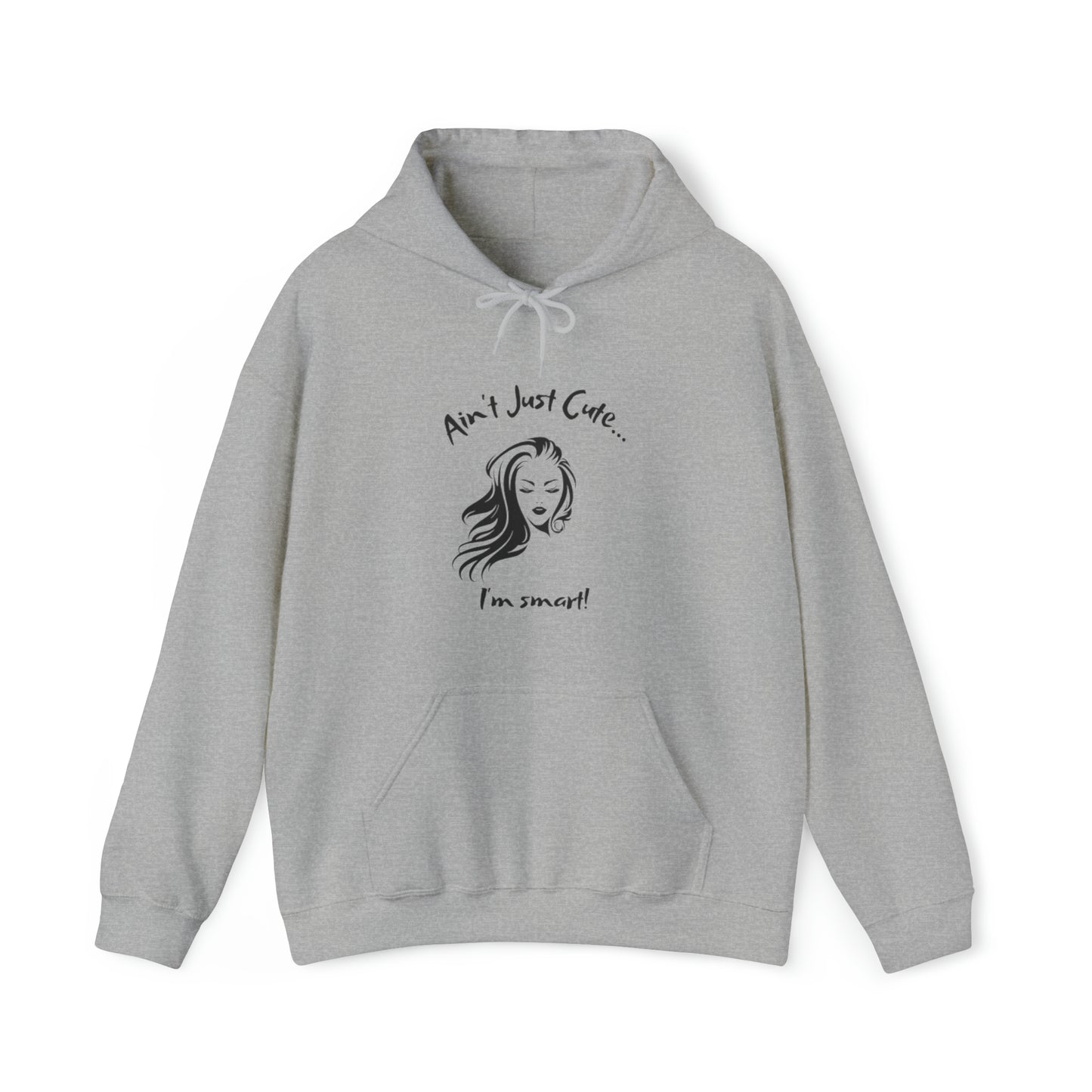 "Smart" Goddess - Heavy Blend™ Hooded Sweatshirt