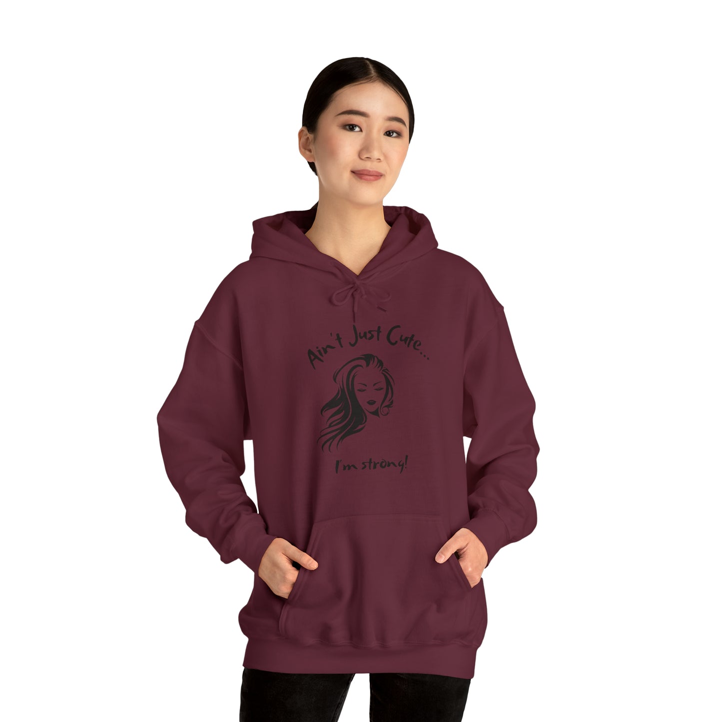 "Strong" Goddess - Heavy Blend™ Hooded Sweatshirt - Limited Edition