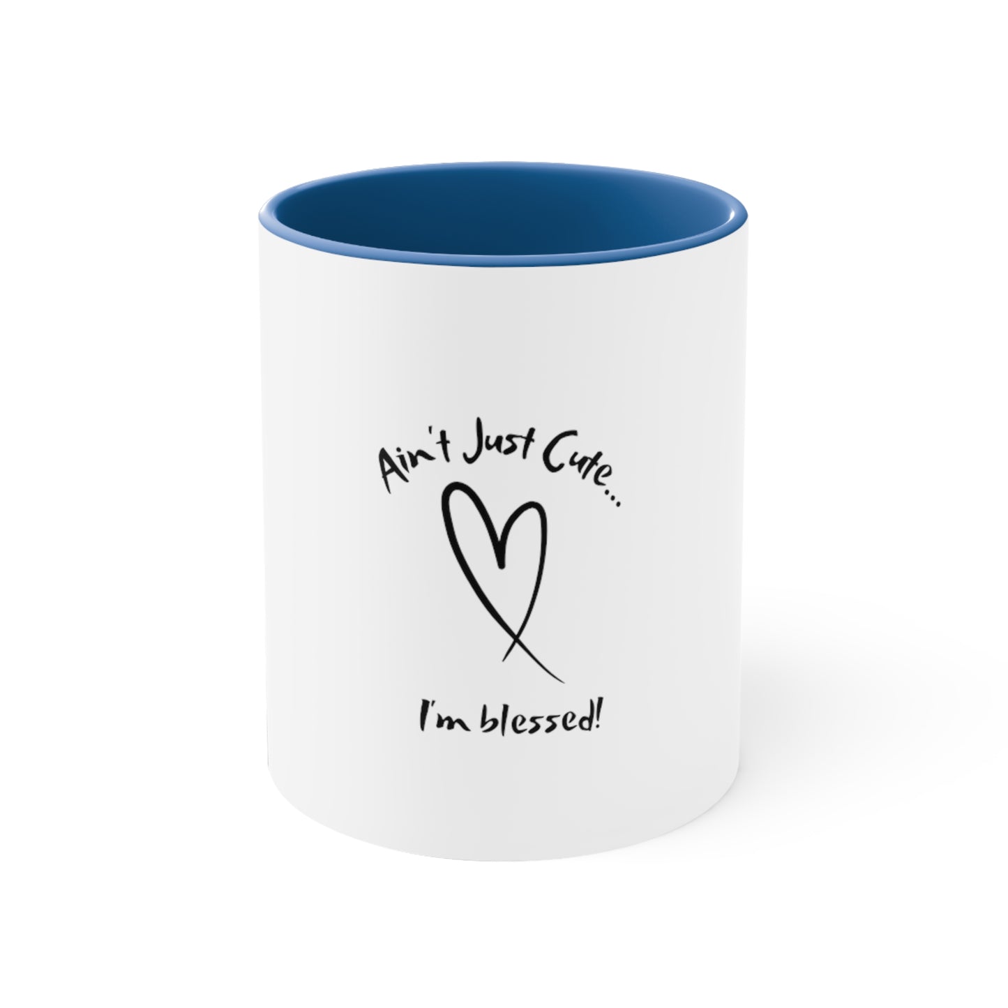 "Blessed" 2 Tone Coffee Mug, 11oz