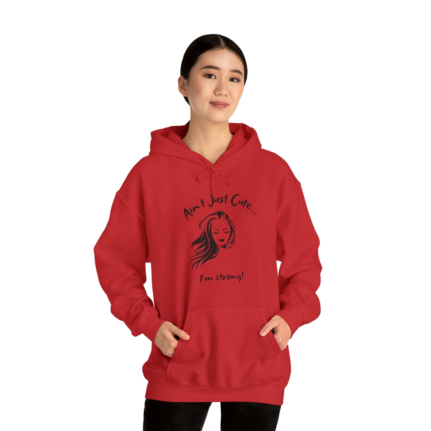 "Strong" Goddess - Heavy Blend™ Hooded Sweatshirt - Limited Edition