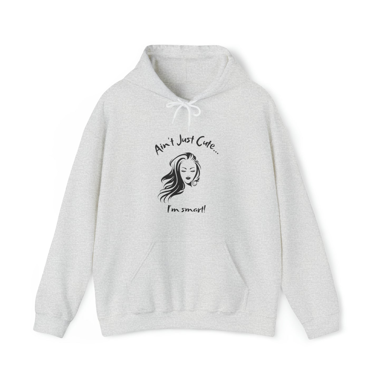 "Smart" Goddess - Heavy Blend™ Hooded Sweatshirt