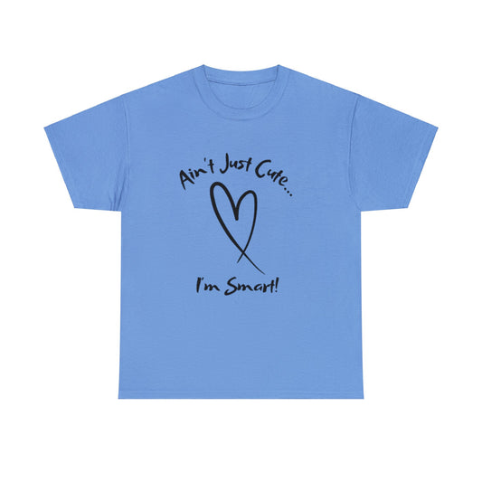 "Smart" - Unisex Heavy Cotton Tee