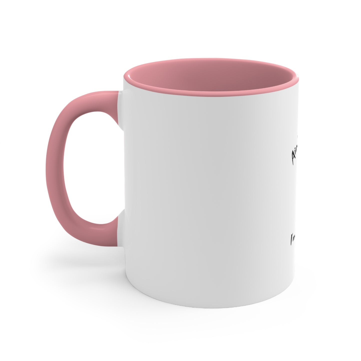 "Caffeinated" 2 tone Coffee Mug, 11oz