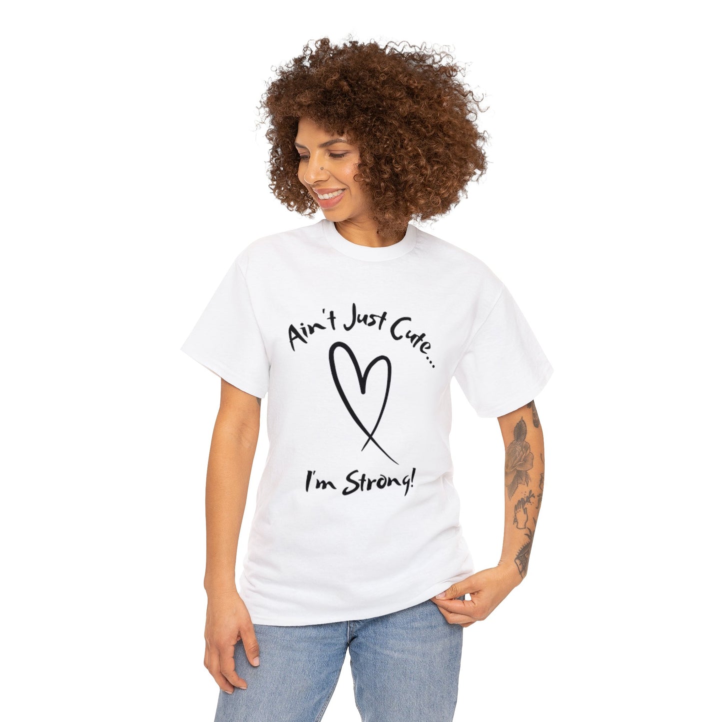 "Strong" - Unisex Heavy Cotton Tee