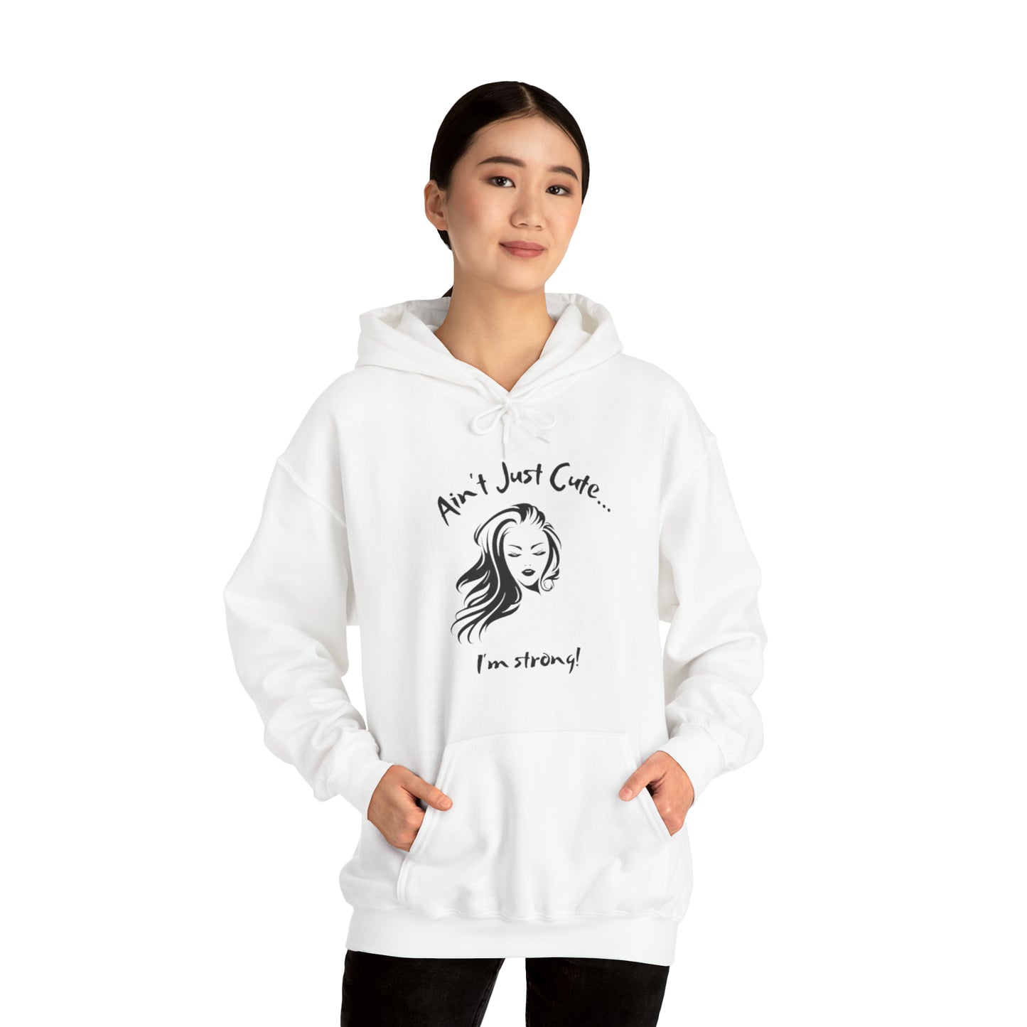 "Strong" Goddess - Heavy Blend™ Hooded Sweatshirt - Limited Edition