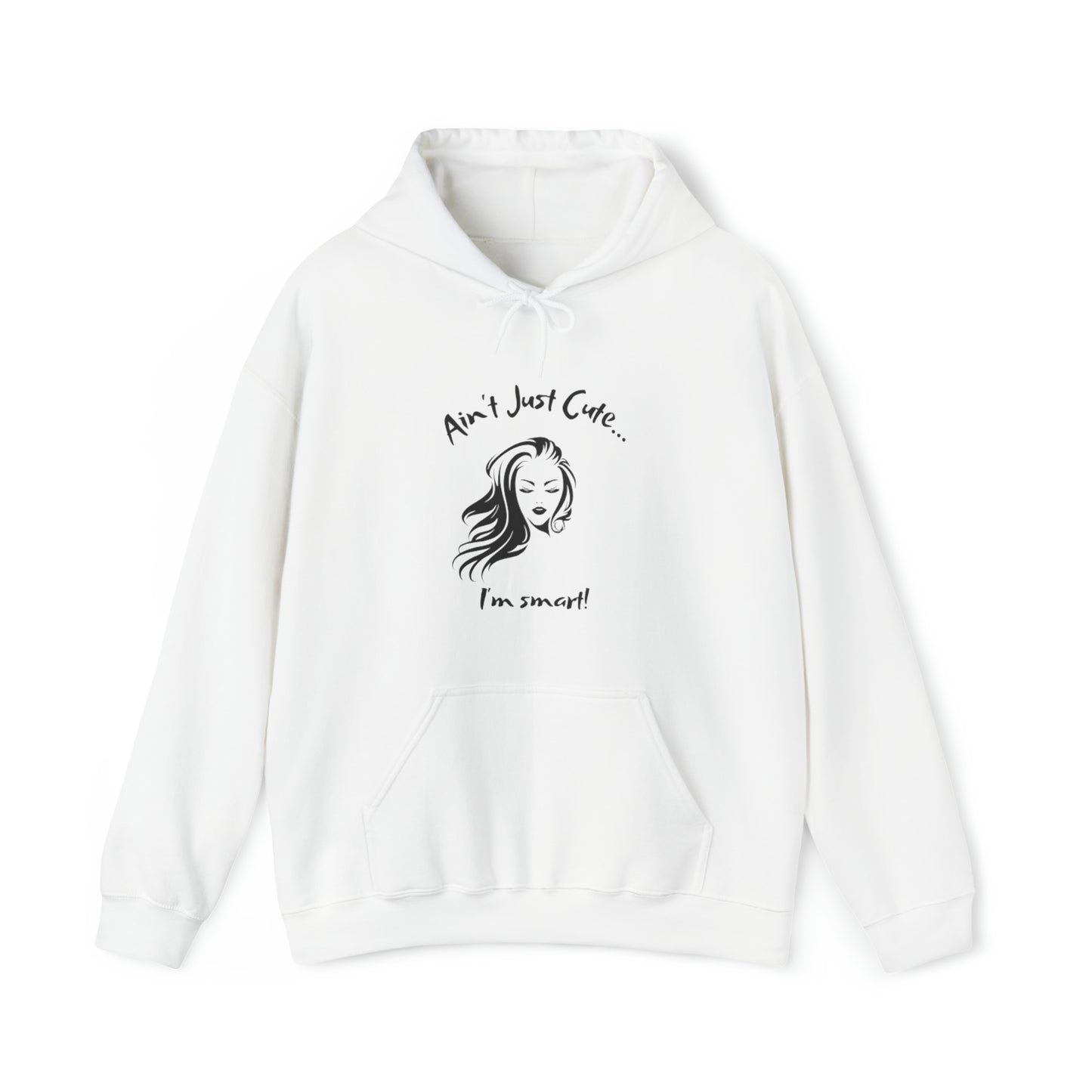 "Smart" Goddess - Heavy Blend™ Hooded Sweatshirt