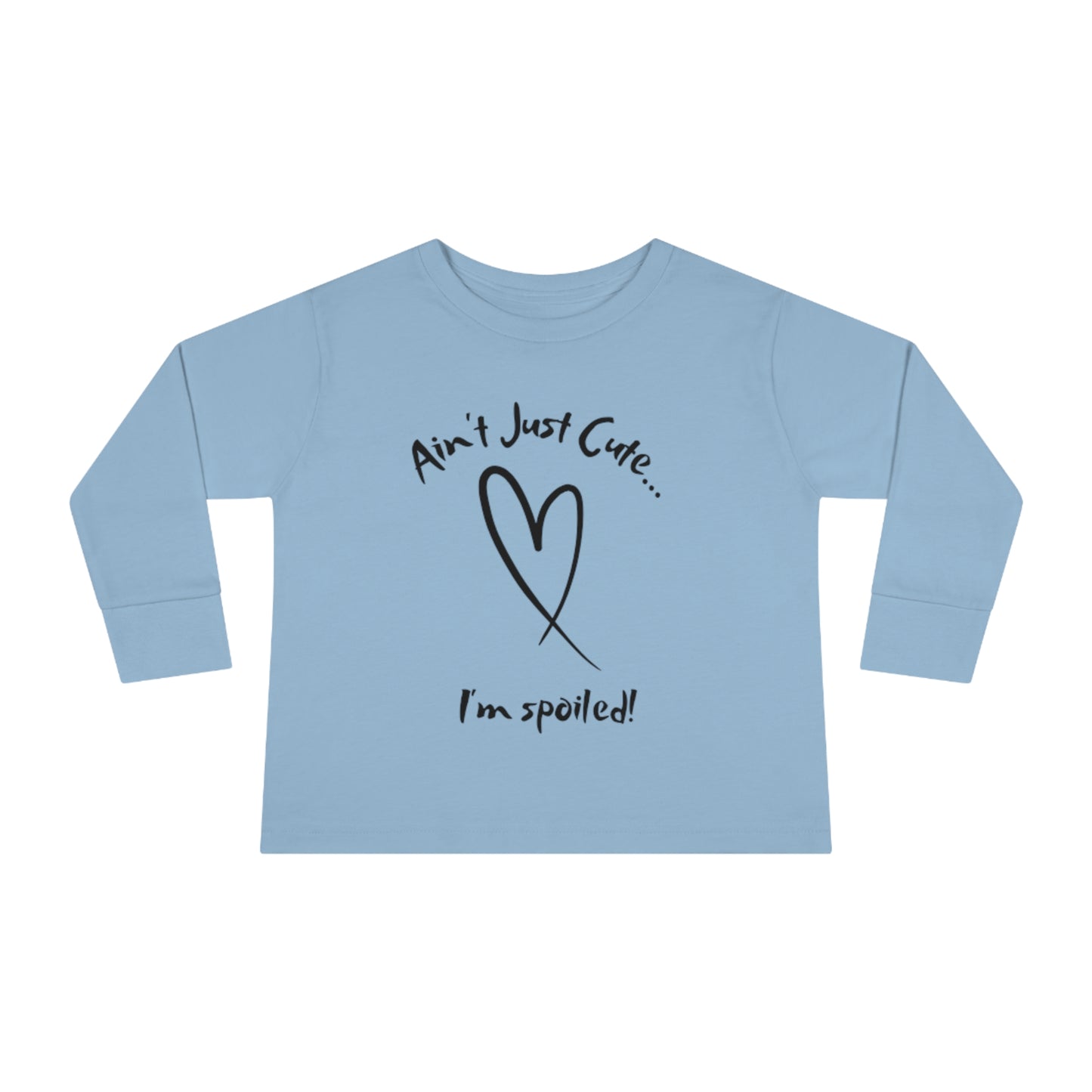 "Spoiled" Toddler Long Sleeve Tee